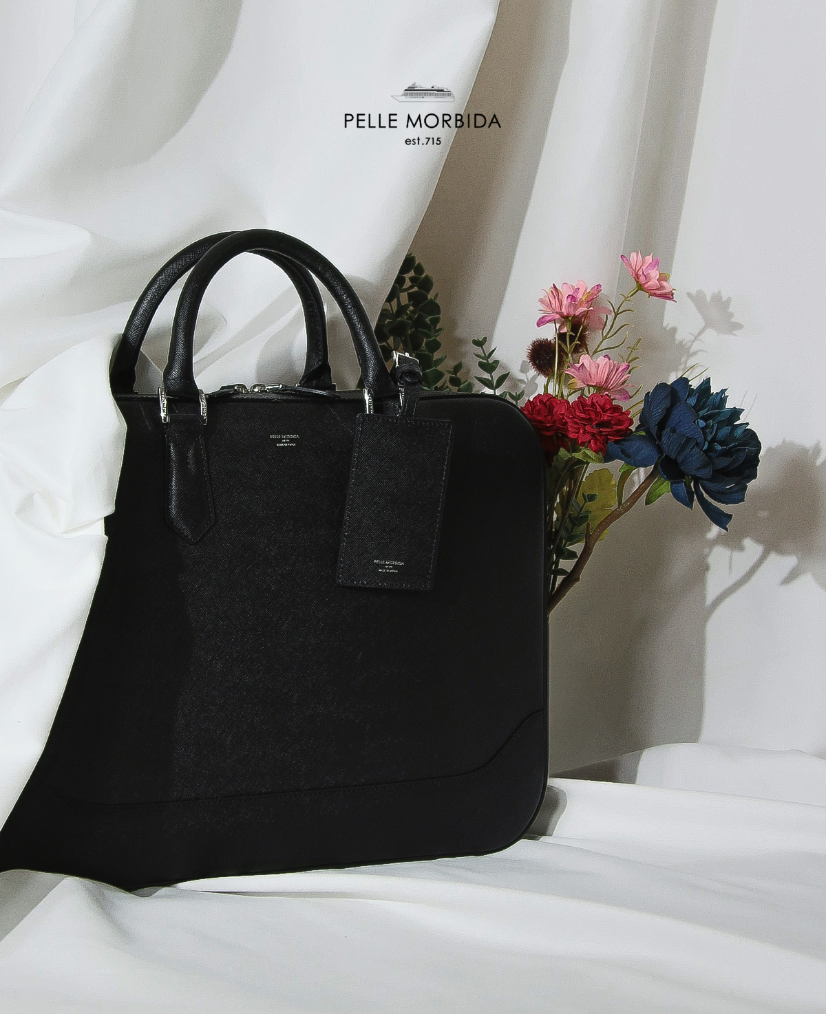 PELLE MORBIDA（ペッレ モルビダ） キャピターノ ビジネスバッグ