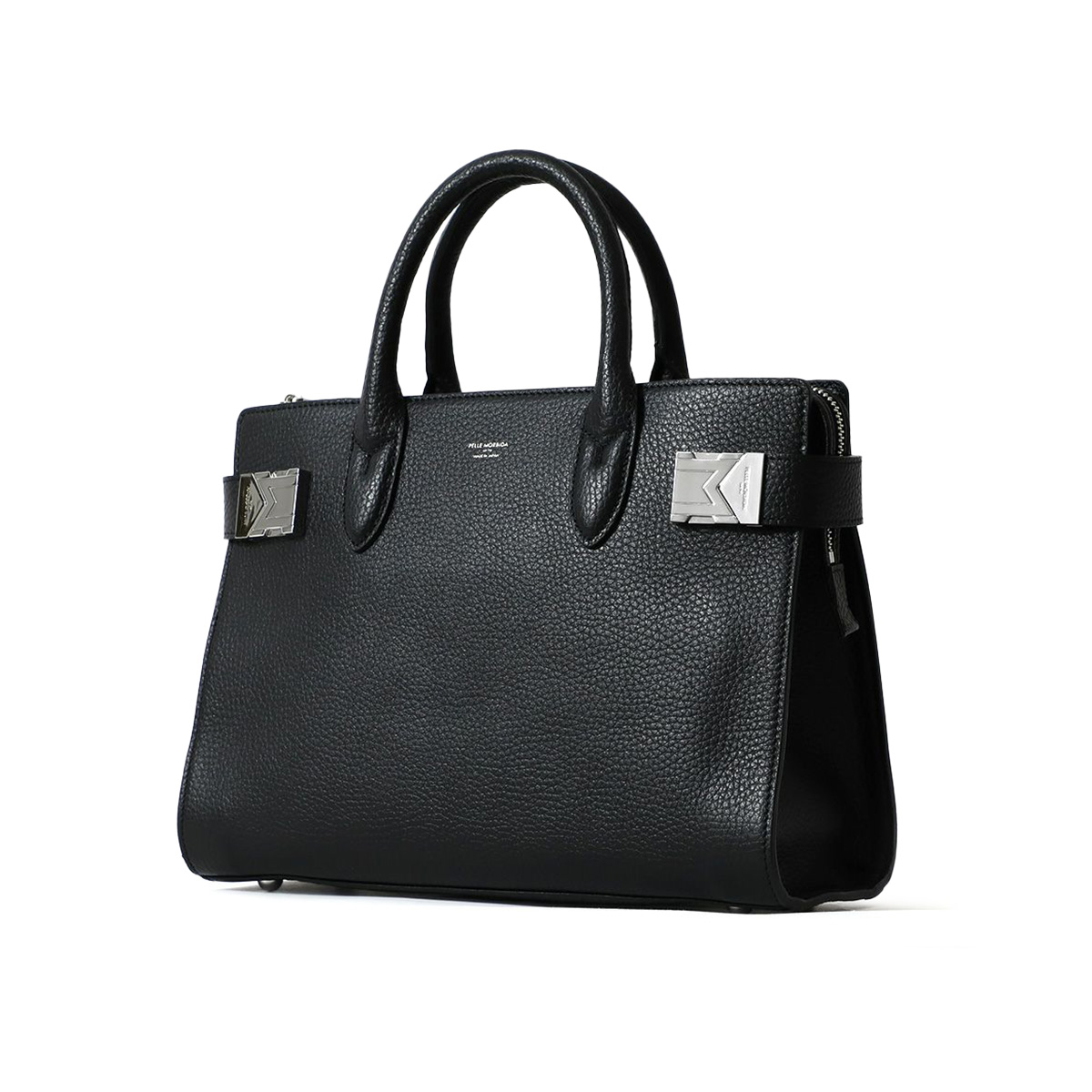美品 Lサイズ ペッレモルビダ メイデンヴォヤージュ フラップボストンバッグ 黒 PELLE MORBIDA（ペッレ モルビダ） メイデンヴォヤージュ ボストン