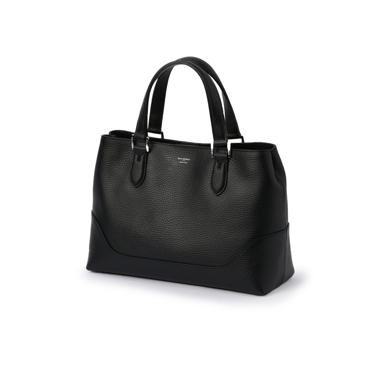 PELLE MORBIDA テーラマリーナ　トートバッグ　新品　ブラック PELLE MORBIDA（ペッレ モルビダ） トートバッグ Tela Marina