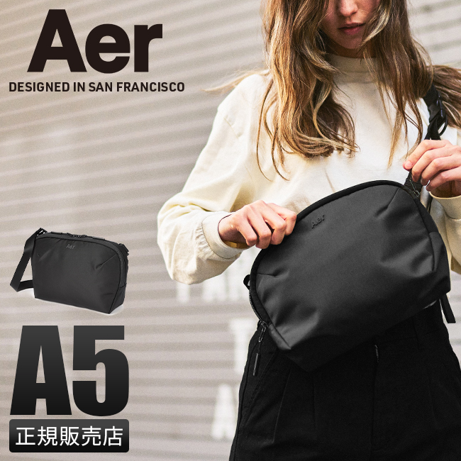 エアー ショルダーバッグ Aer Pro Sling メンズ ブランド 軽量 横型 撥