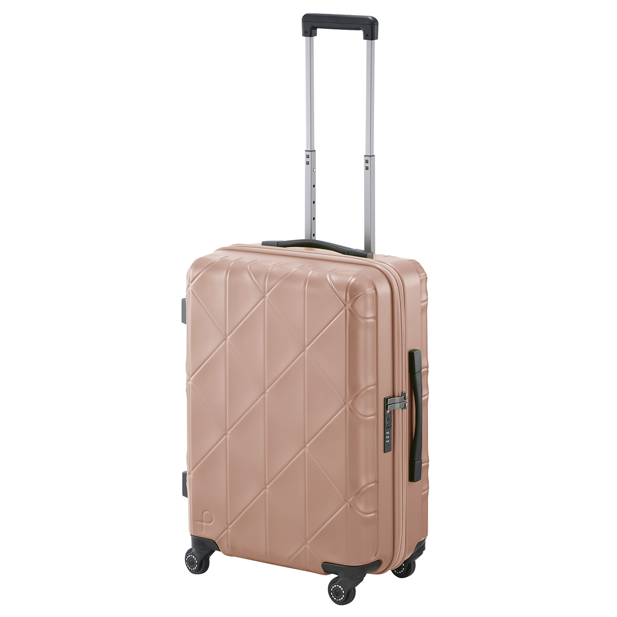 商品レビューで+5%｜プロテカ スーツケース Mサイズ 52L 軽量 中型 日本製 静音キャスター ストッパー 4輪 双輪 コーリー2 Proteca KOHRY 2 01482 10年保証 ProtecA プロテカ スーツケース Mサイズ 52L 軽量 中型 日本製 静音