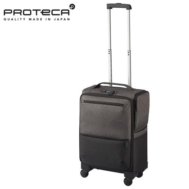 プロテカ ソフトキャリー スーツケース 機内持ち込み Sサイズ 35L 軽量 小型 日本製 フロントポケット ストッパー エース アクトーイ2 ace Proteca 12101｜business-bugs｜02