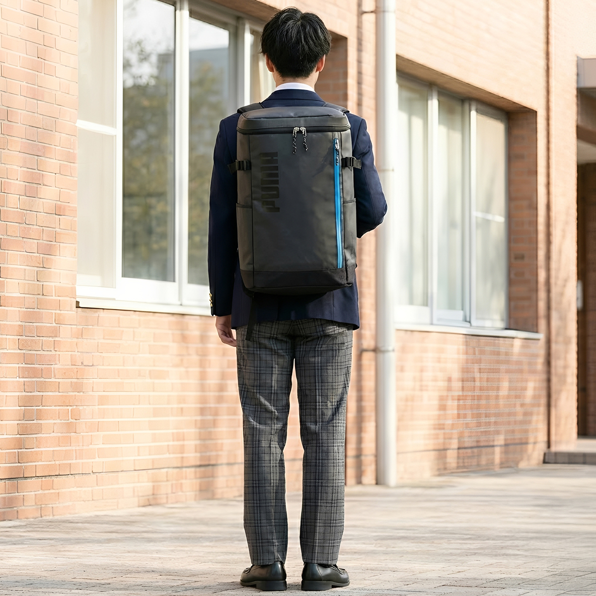 商品レビューで+5%｜プーマ リュック PUMA 40L スクエア ボックス型 通学 男子 女子 高校生 中学生 大容量 通学リュック スクールリュック メンズ レディース スポーツブランド アポロン J20357 PUMA（プーマ） リュック PUMA 40L スクエア ボックス型 通学 男子