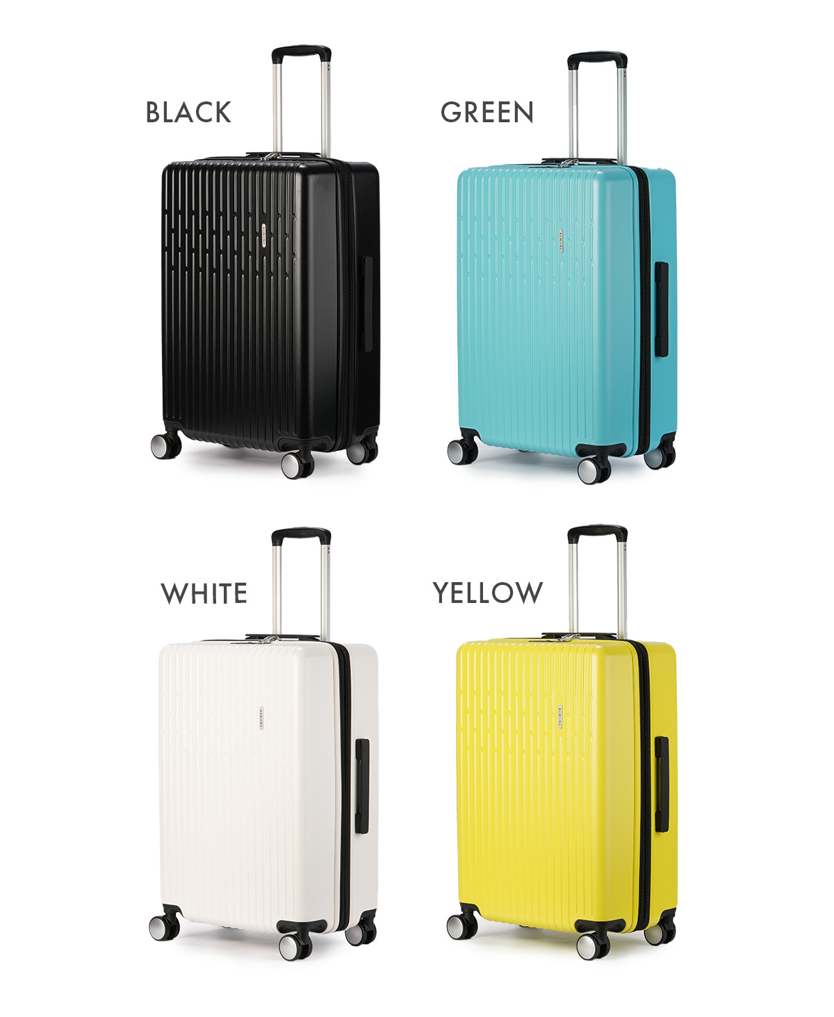 エース リミニ フェルトリア スーツケース Mサイズ 62L/72L 拡張機能