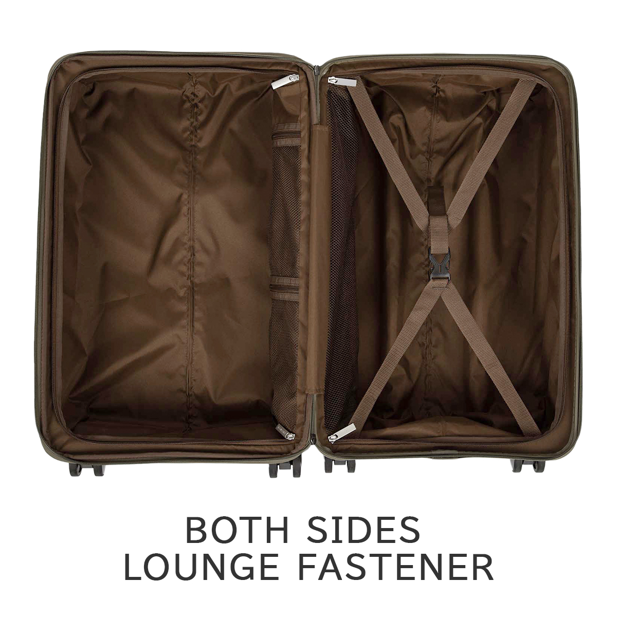 エース リミニ スーツケース Mサイズ 50L 58L 拡張 軽量 RIMINI INJ417