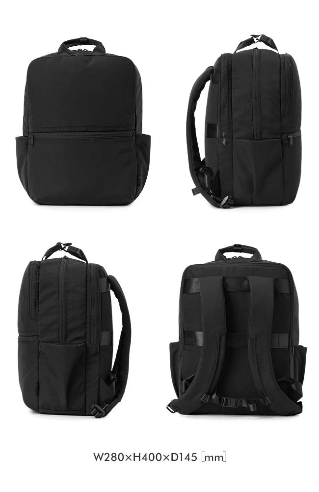 【新品】SML / エスエムエル　ブラック ナイロン リュック　キャリーバッグ エスエムエル SML SML リュック リュックキャリー スーツケース 機内