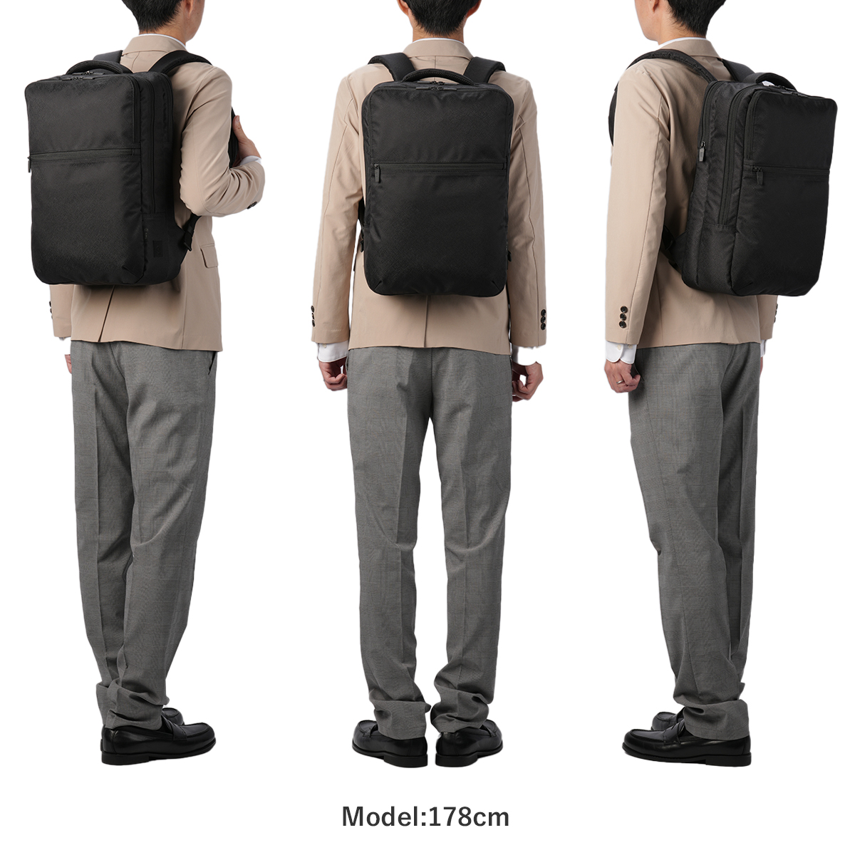 商品レビューで+5%｜SML エスエムエル ビジネスリュック メンズ ブランド 50代 40代 軽量 防水 撥水 通勤 黒 A4 2WAYビジネスバッグ ラミン LAMINE K905003 SML エスエムエル ビジネスリュック メンズ ブランド 50代 40代 軽量