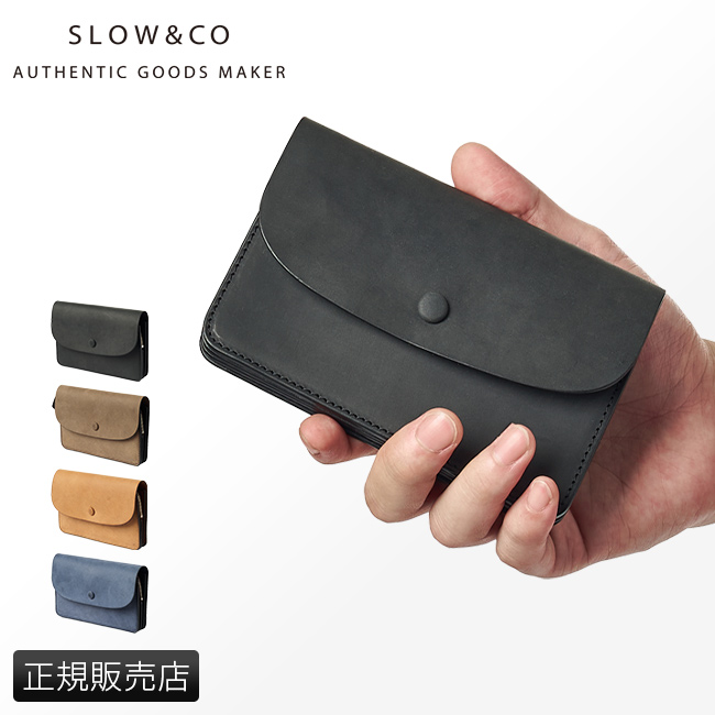 SLOW(ファッション) SLOW スロウ 財布 二つ折り財布 薄い財布