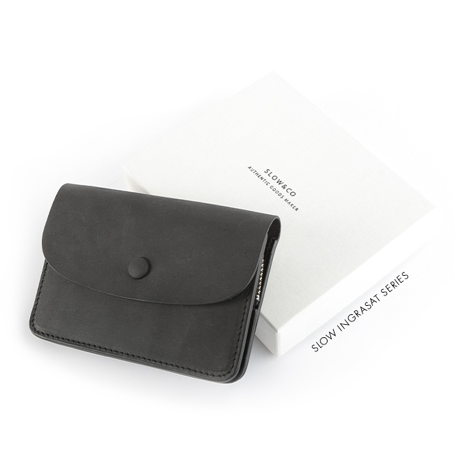 SLOW（スロウ） 財布 二つ折り財布 ミニ財布 小さい財布 薄型 日本製