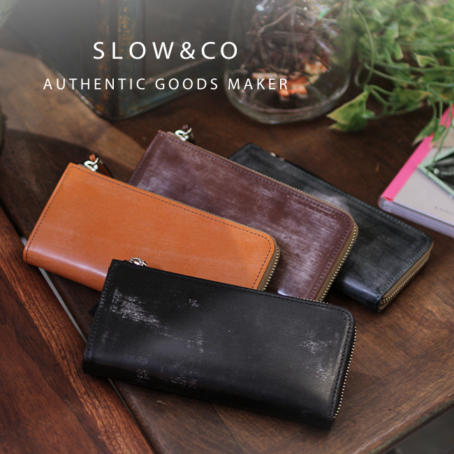 SLOW（スロウ） 財布 長財布 メンズ レディース ブランド レザー 本革 