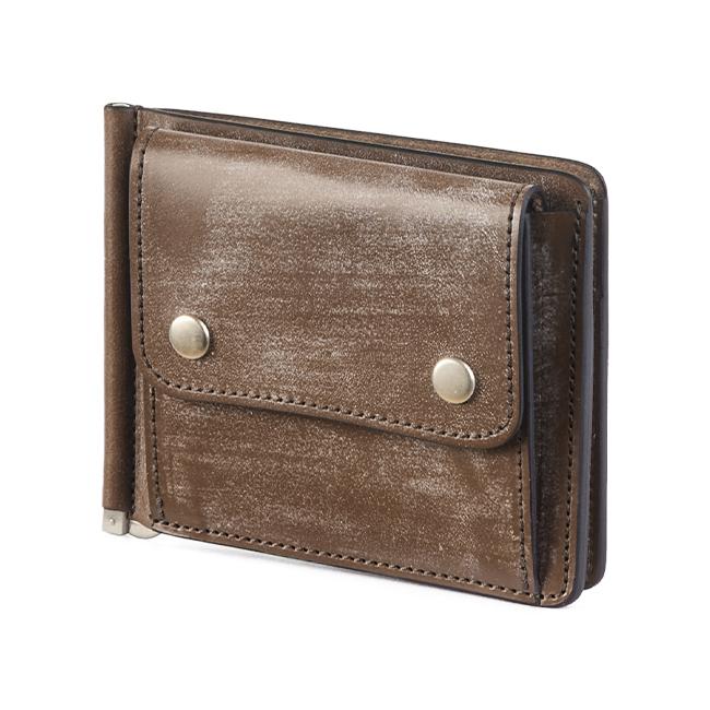 SLOW 財布 マネークリップ メンズ 二つ折り財布 革 レザー スリム スロウ ブライドルレザー BRIDLE so794j(15015円)