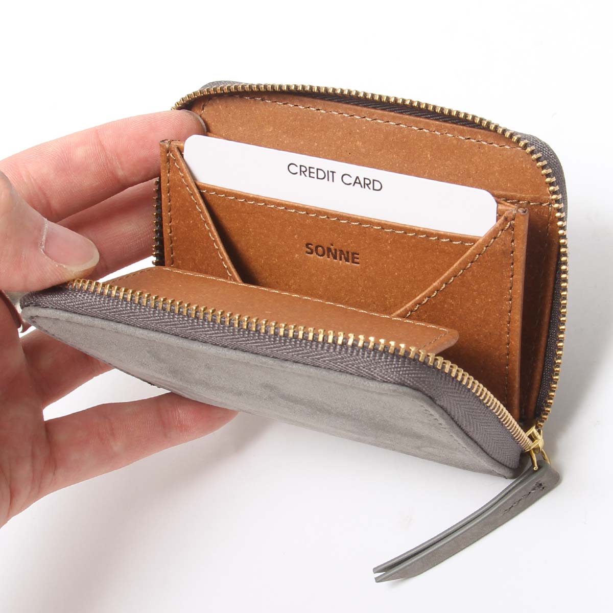 SONNE（ゾンネ） エコラックス ミニウォレット ミニ財布 財布 二つ折り