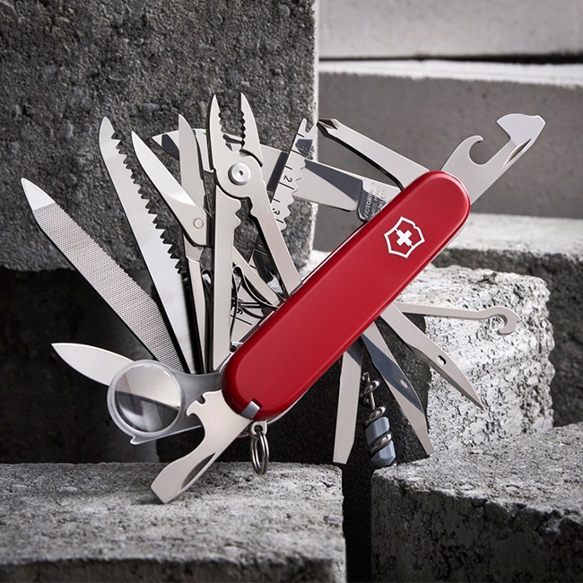VICTORINOX 33通り VICTORINOX アーミーナイフ スイスチャンプ 33機能 [ シルバー