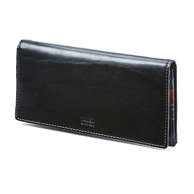 【未使用品】TAKEO KIKUCHI 長財布 本革 レザー ブラック TAKEO KIKUCHI タケオキクチ 財布 長財布 メンズ ブランド 本革