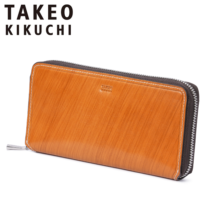TAKEO KIKUCHI（タケオキクチ） 財布 長財布 メンズ ブランド レザー