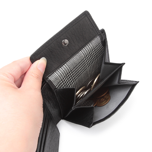 TAKEO KIKUCHI（タケオキクチ） 財布 二つ折り財布 メンズ 本革 レザー