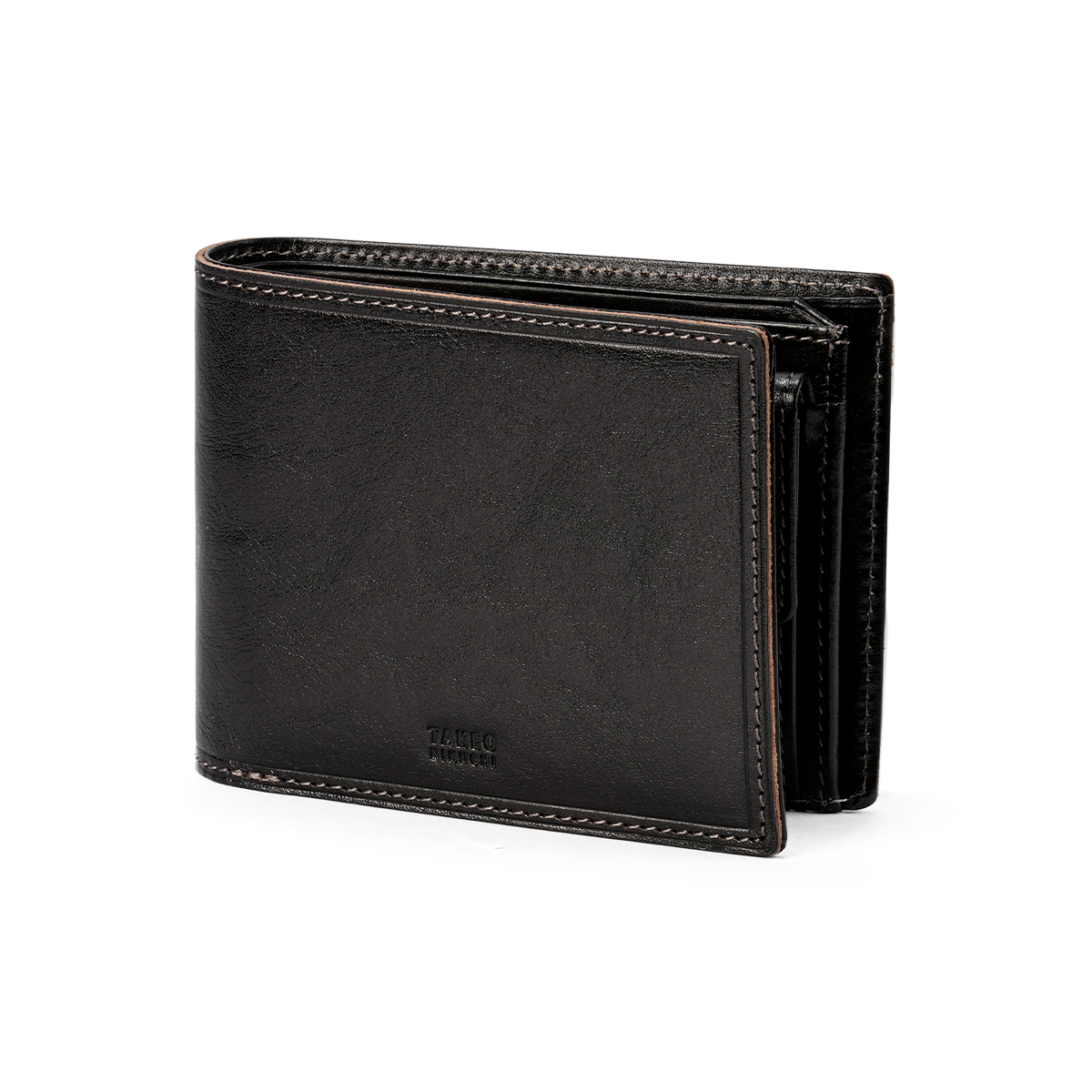 TAKEO KIKUCHI（タケオキクチ） 二つ折り財布 メンズ ブランド レザー
