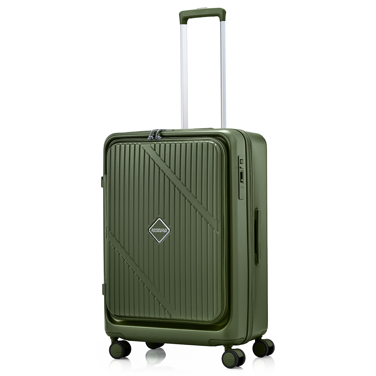 新品未使用 アメリカンツーリスターヴェロックス 76-89Lカーキ ストッパー付 AMERICAN TOURISTER（アメリカンツーリスター） ヴェロックス スーツ