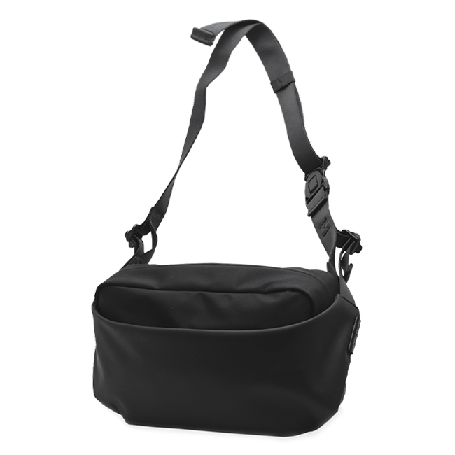THE WORKCRAFT MANUFACTURE ブラックボディバッグ ウノフク ショルダーバッグ ボディバッグ メンズ レディース ブランド
