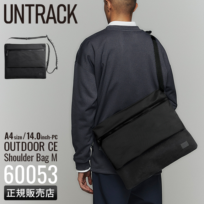 UNTRACK アントラック サコッシュ Mサイズ A4 PC収納 OUTDOOR/CE 