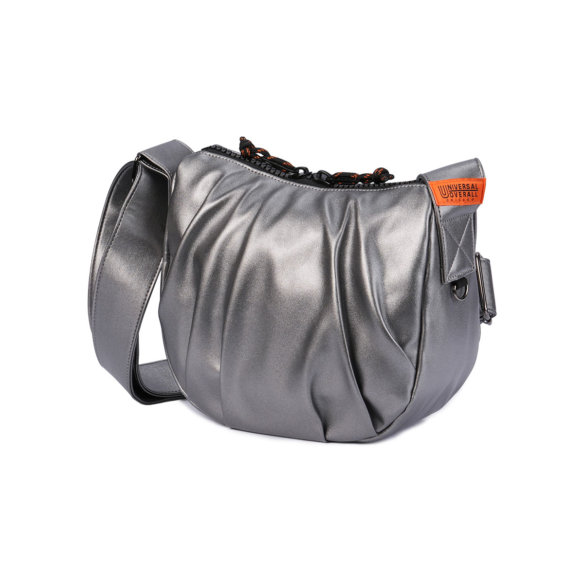 商品レビューで+5%｜ユニバーサルオーバーオール ショルダーバッグ メンズ レディース 三日月型 合皮 A5 UNIVERSAL OVERALL UVO-220 UNIVERSAL OVERALL（ユニバーサルオーバーオール） ショルダーバッグ