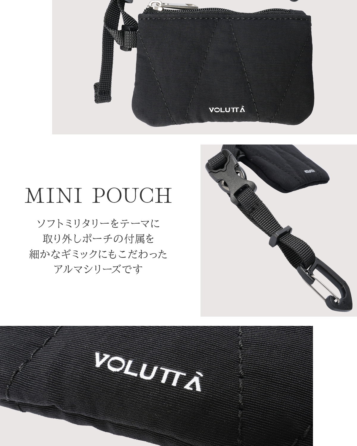 商品レビューで+5%｜ヴォルッタ アルマ ショルダーバッグ メンズ 三日月型 A4 VOLUTTA ALMA VOL421 VOLUTTA（ヴォルッタ） アルマ ショルダーバッグ メンズ 三日月型 A4