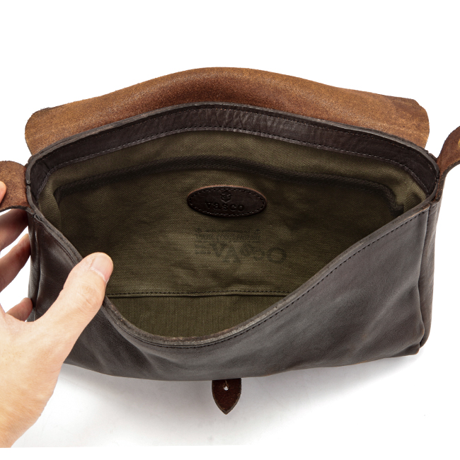 vasco（ヴァスコ） ショルダーバッグ 本革 日本製 斜めがけ かっこいい