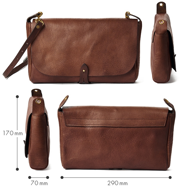 vasco（ヴァスコ） ショルダーバッグ 本革 日本製 斜めがけ かっこいい