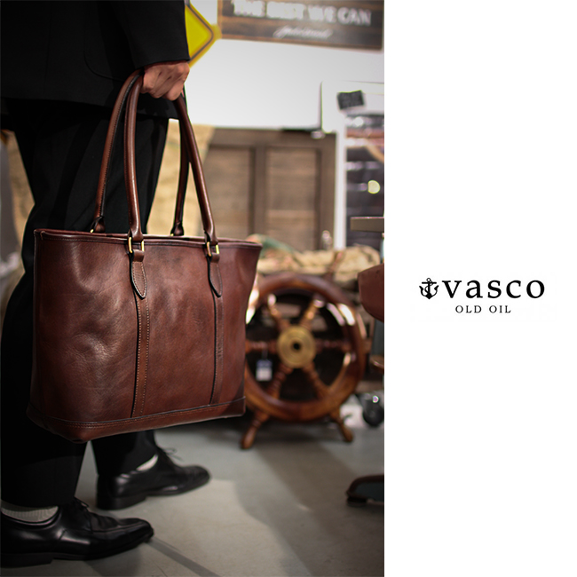 VASCOトートバッグ vasco（ヴァスコ） トートバッグ 本革 肩掛け 大容量 A4 日本製 バスコ