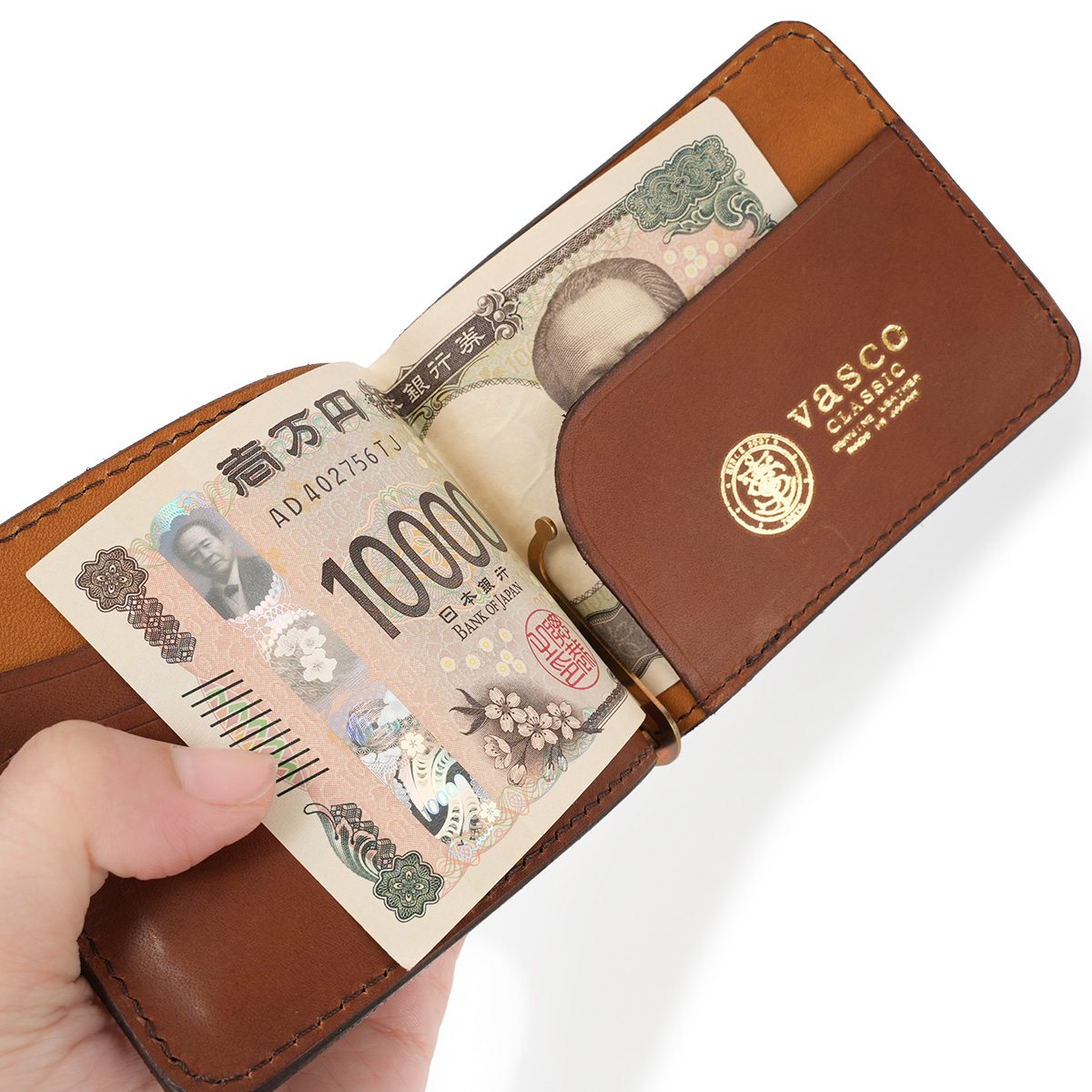 VASCO CLASSIC 本革 マネークリップ vasco（ヴァスコ） クラシック マネークリップ 本革 オイルレザー 日本