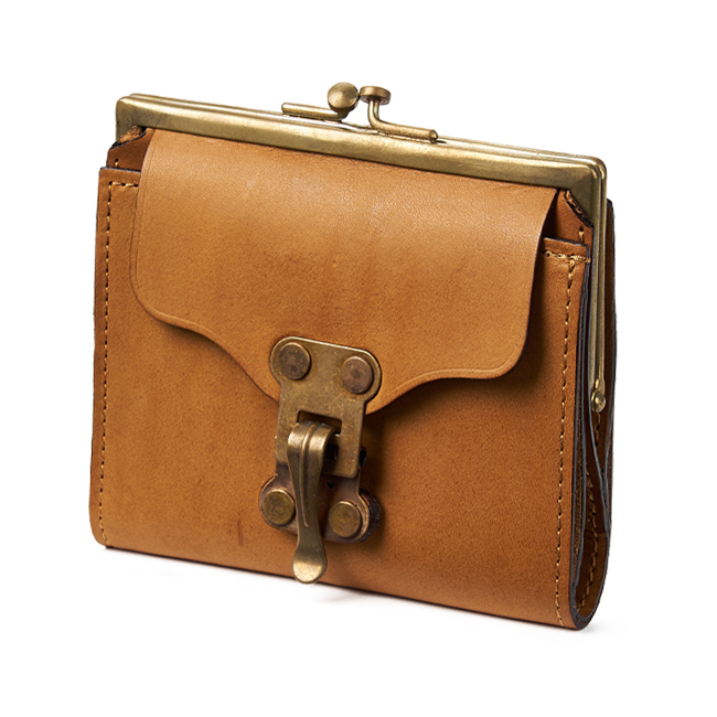 vasco（ヴァスコ） 財布 二つ折り財布 がま口 本革 日本製 ミニ