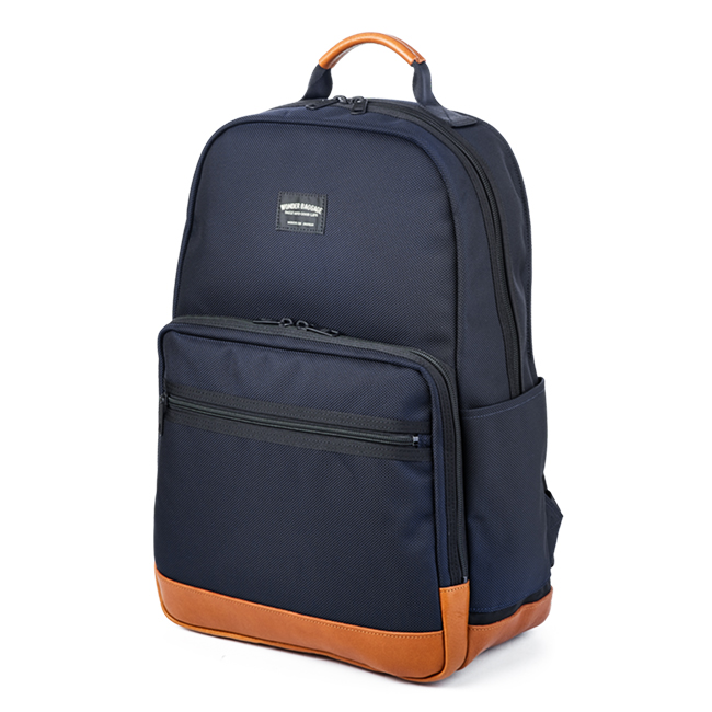 ★極美品★　WONDER BAGGAGE　NAVY　ビジネスリュック WONDER BAGGAGE（ワンダーバゲージ） グッドマンズ リュック ビジネス