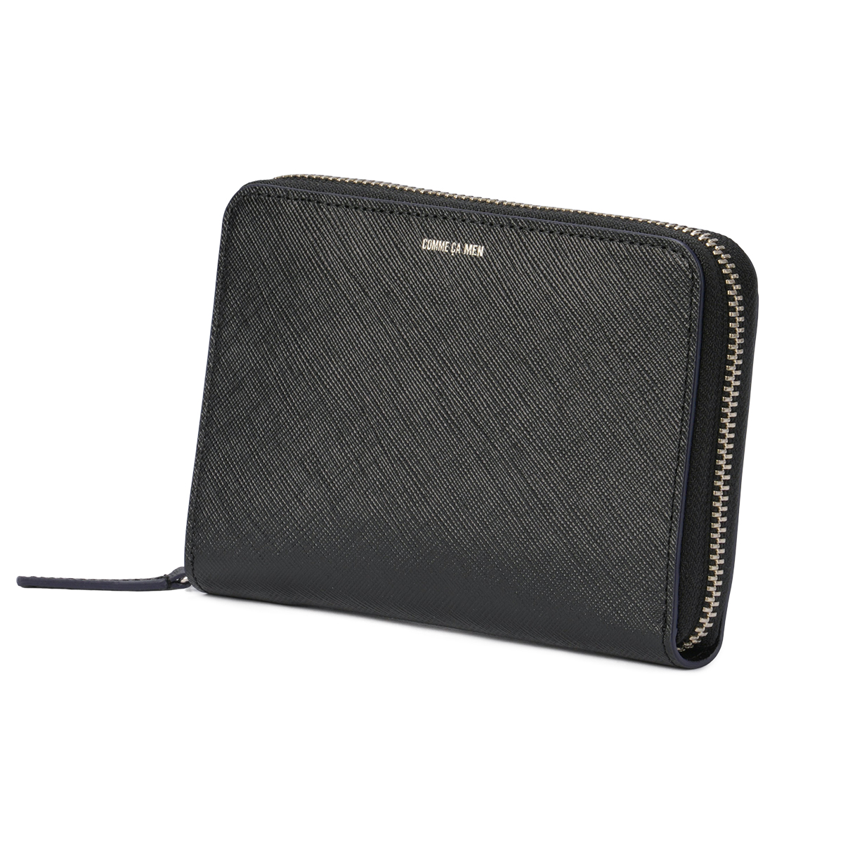 商品レビューで+5%｜コムサメン コール 財布 二つ折り財布 本革 メンズ ラウンドファスナー ボックス型小銭入れ BOX型 COMME CA MEN Cole WCM6885 COMME CA MEN（コムサメン） コール 財布 二つ折り財布 本革 メンズ