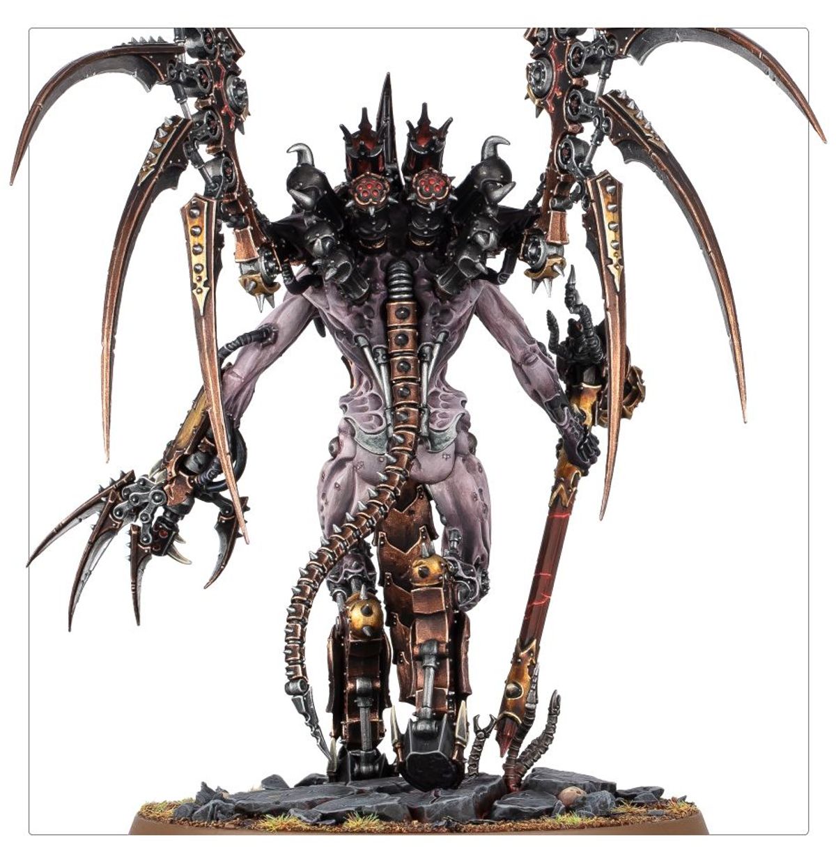 完成品Vashtorr 魔導造主”ヴァシュトール ウォーハンマー 40000 ケイオス・スペースマリーン：“魔導造主