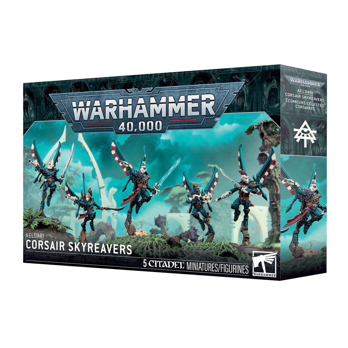 Warhammer 40,000 コンパト　アエルダリコルセア２個セット ウォーハンマー 40000 アエルダリ コルセア・スカイリーヴァー