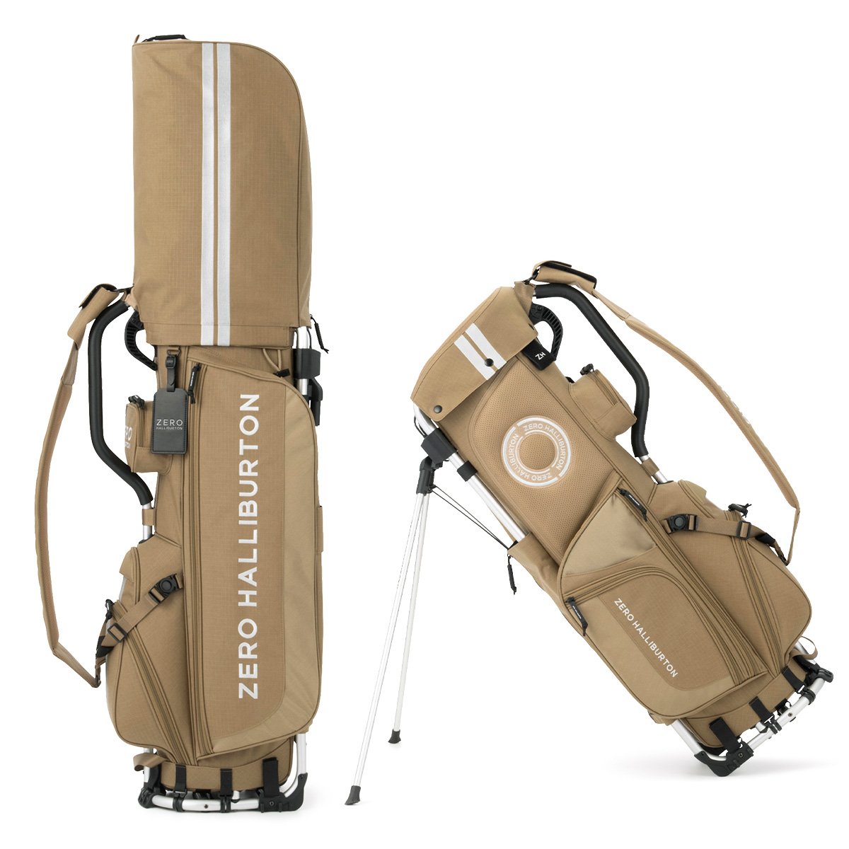 ZERO HALLIBURTON スタンド式バッグ　ヘッドカバー4種類セット ZERO HALLIBURTON（ゼロハリバートン） ゴルフ キャディバッグ