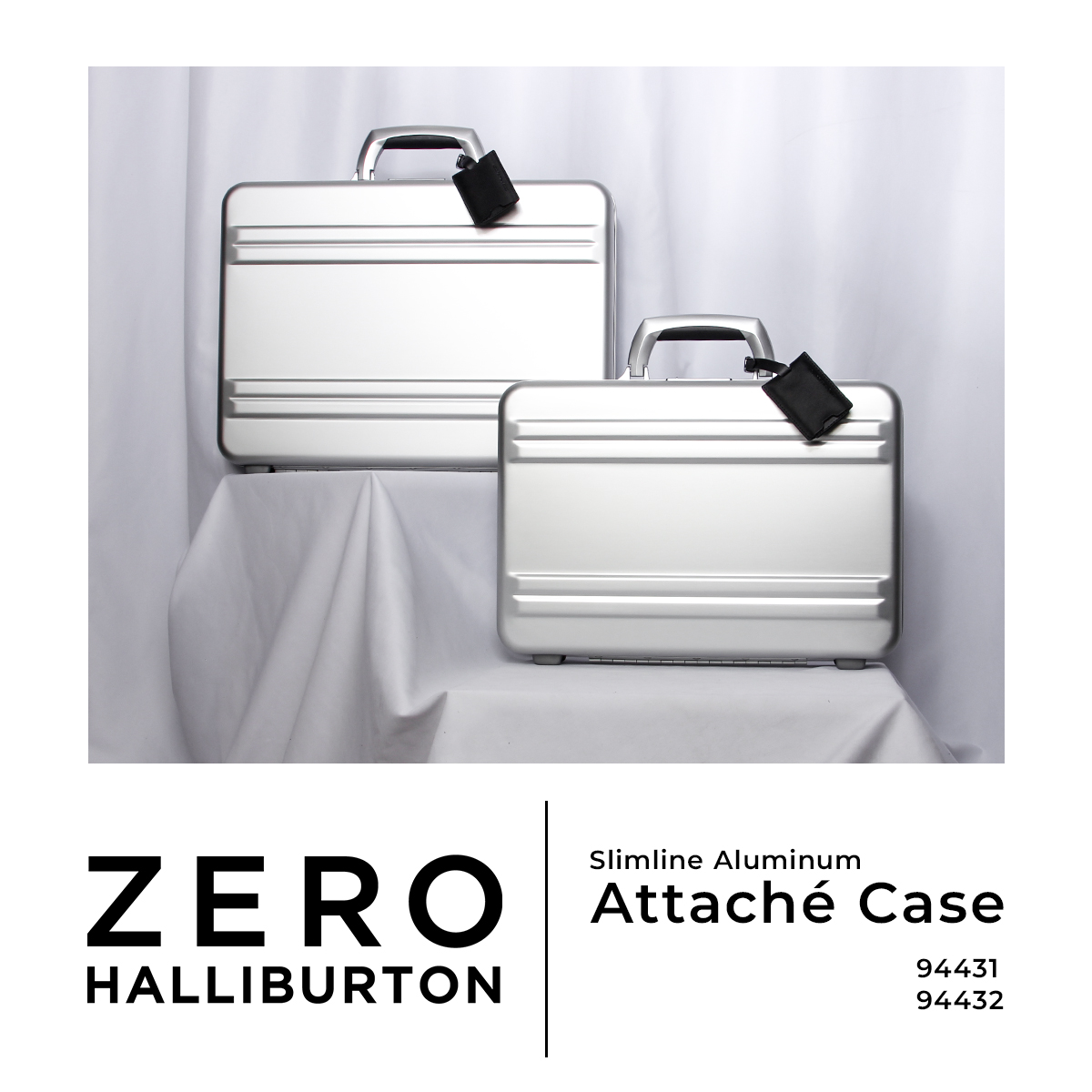 【極美品】 ゼロハリバートン アタッシュケース ビジネス PC収納 A4 アルミ ZERO HALLIBURTON（ゼロハリバートン） アルミ アタッシュケース A4 B4