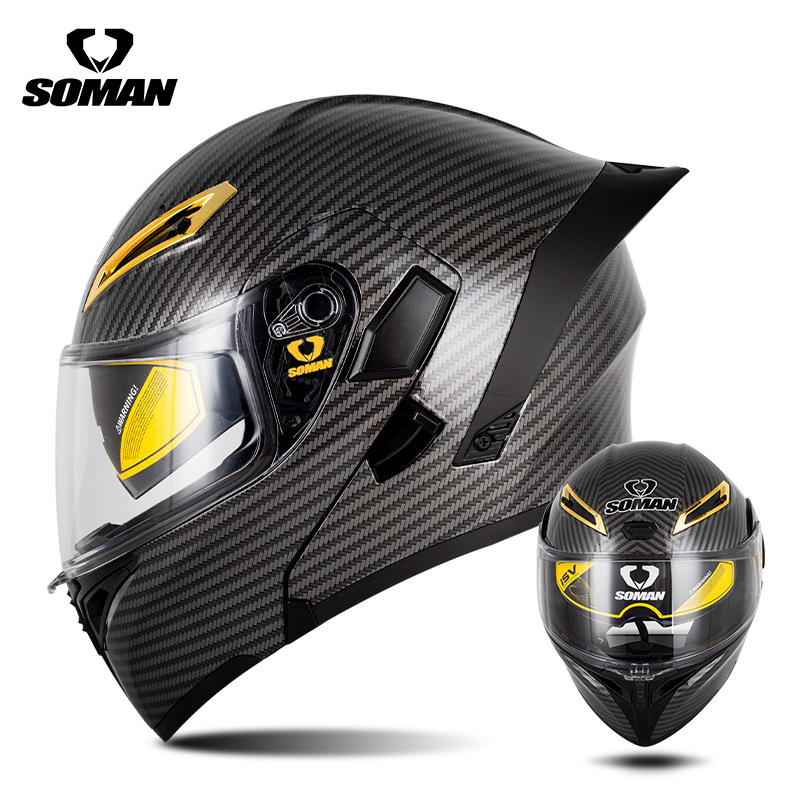装飾用ヘルメット [SOMAN] システムヘルメット フリップアップ