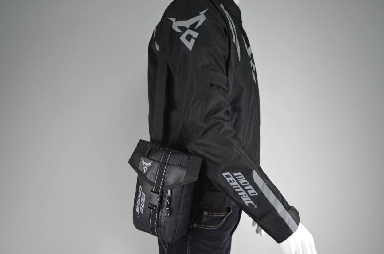 MOTO CENTRIC] バイクウエア ウエストバッグ 多機能ウエスト