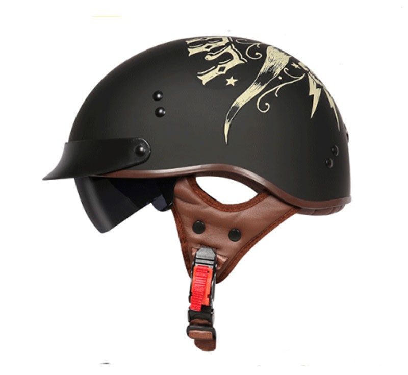 アメリカン バイク用ハーフヘルメット Uvカット 12色選択可 安全 半キャップ 男女兼用 Torct55 Produce Japan 通販 Yahoo ショッピング