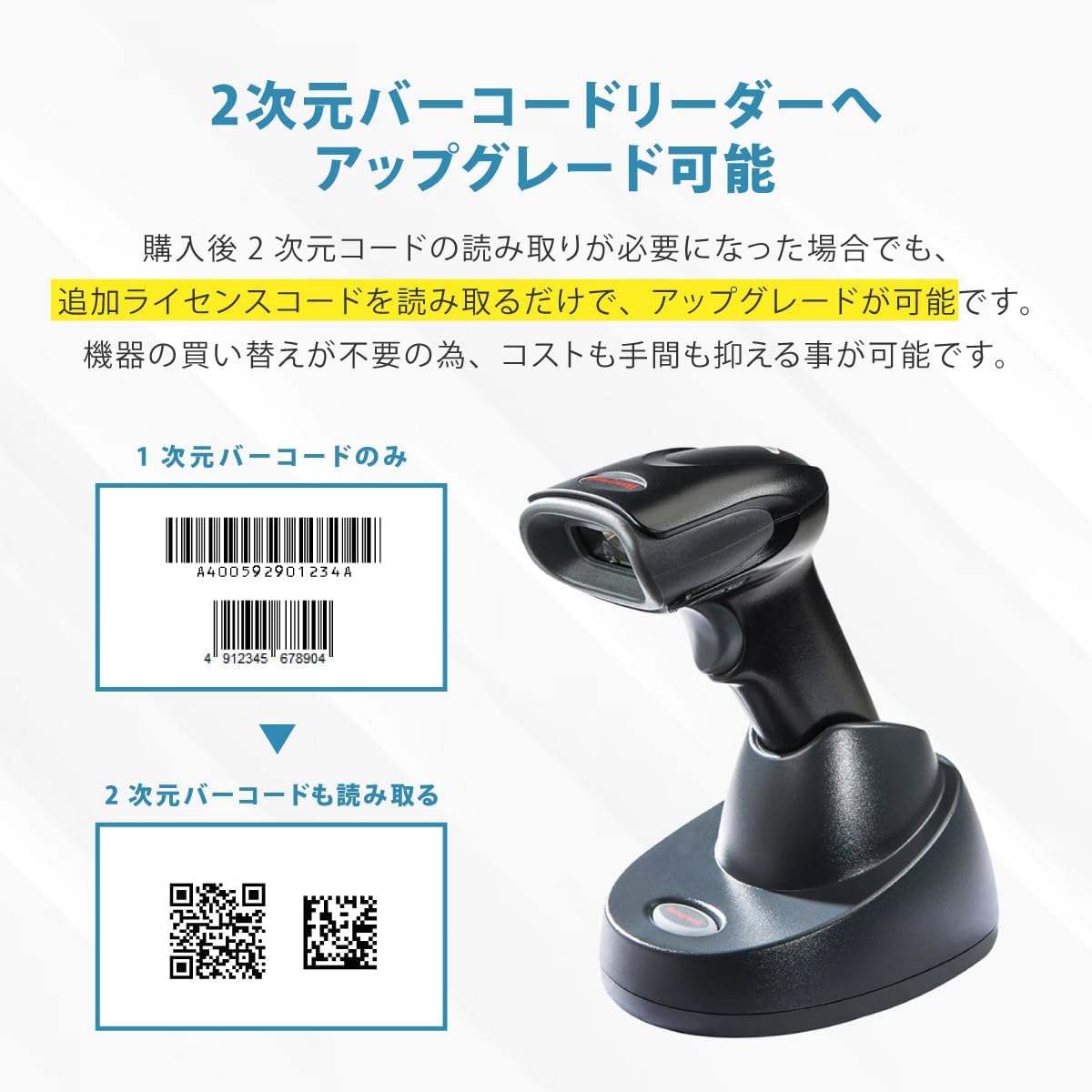 Honeywell（ハネウェル） 【送料無料、AC付】Voyager XP 1472g-1D USB