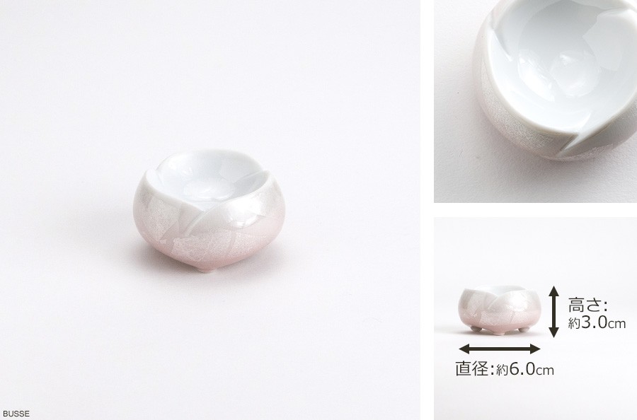 仏具 セット やわらぎ 九谷銀彩ピンク 小サイズ 5点 /仏具セット
