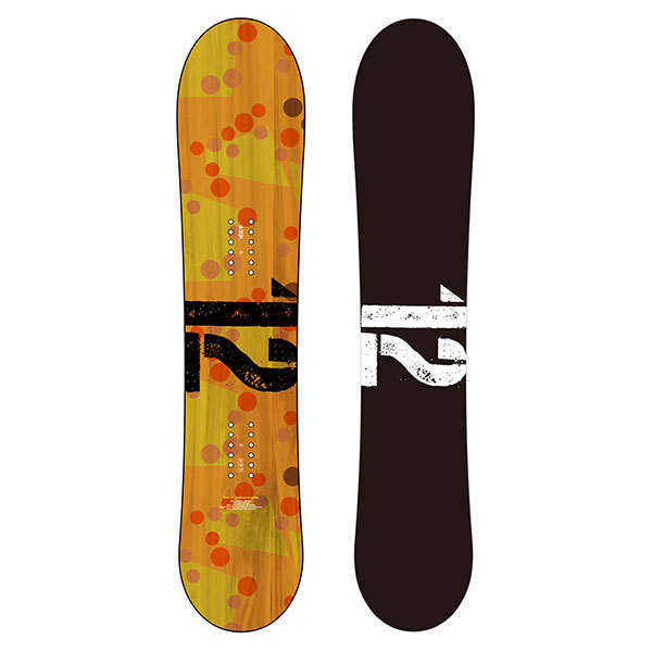 【キッズモデル】TWELVE 12snowboards GROW Kids Directional Low camber