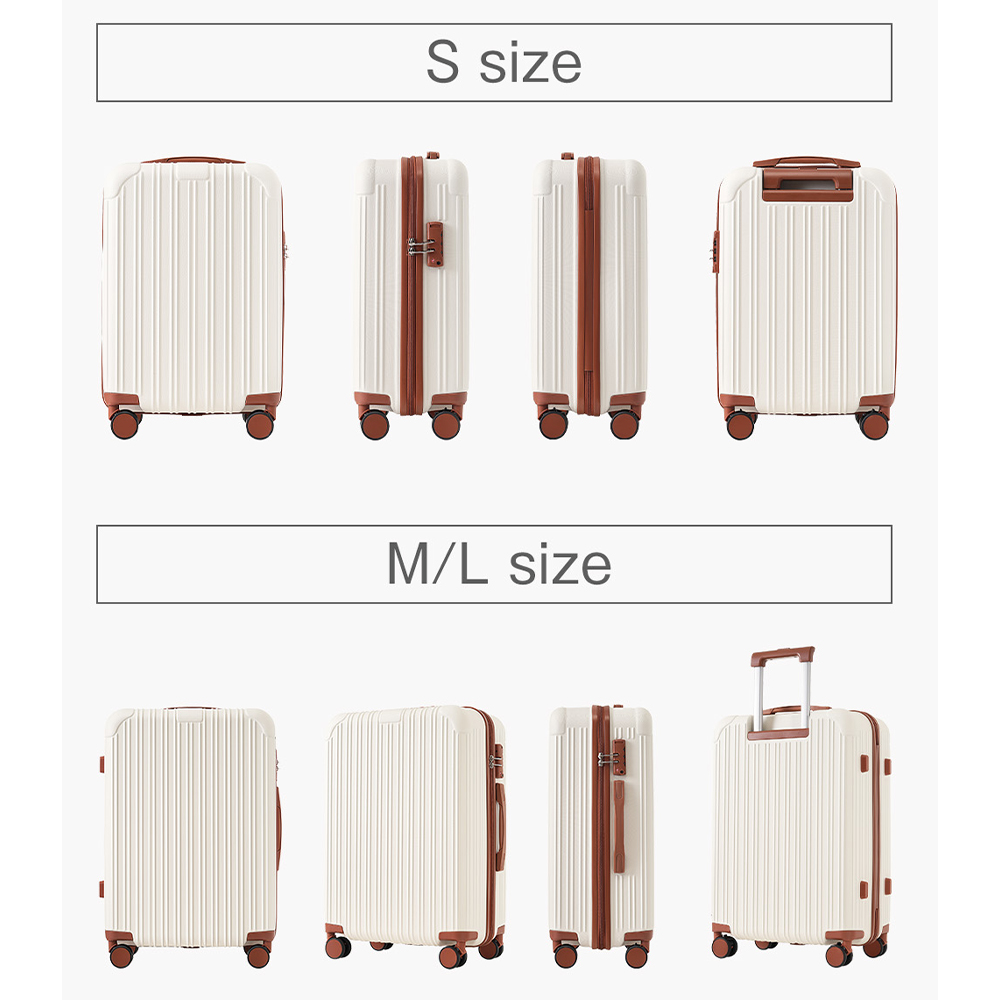 在庫一掃！スーツケース  Lサイズ キャリーバッグ  キャリーケース ストッパー付き TSAロック 7-14日  大型 かわいい 超軽量 大容量 おしゃれ suitcase  TANOBI｜busyman-jp｜20