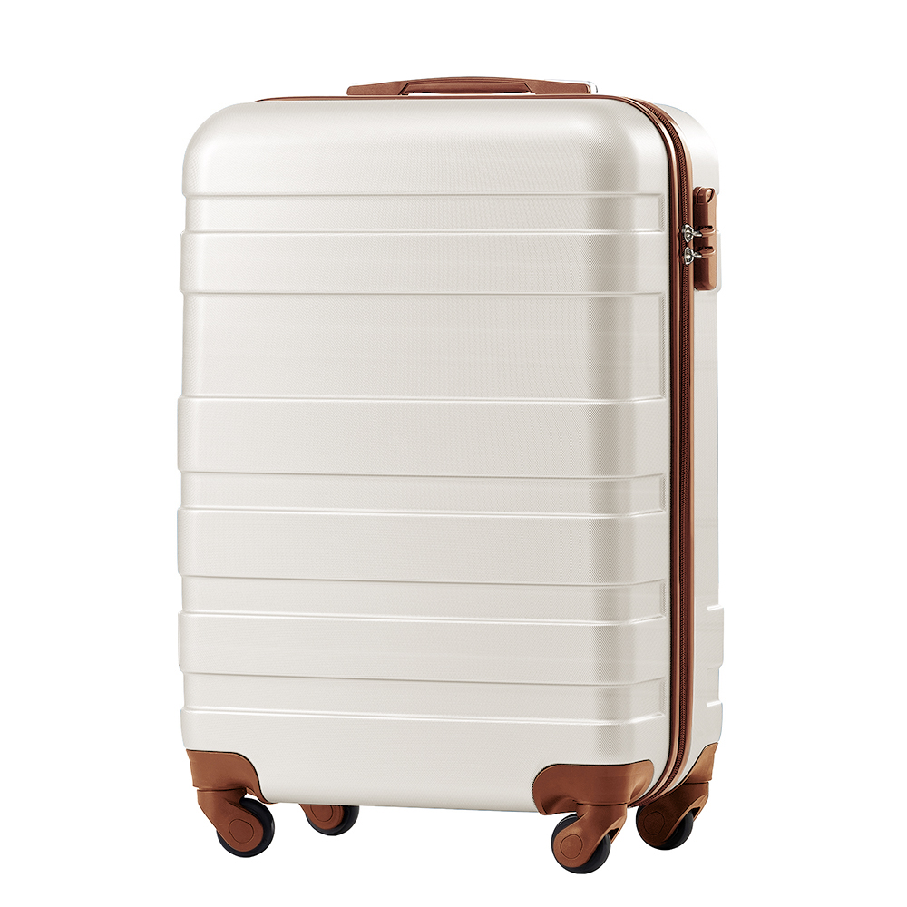 スーツケース 機内持込み キャリーバッグ Sサイズ キャリーケース 超軽量 1泊〜3泊用 旅行 出張 ファスナー TANOBI ABS5320  一年保証 送料無料