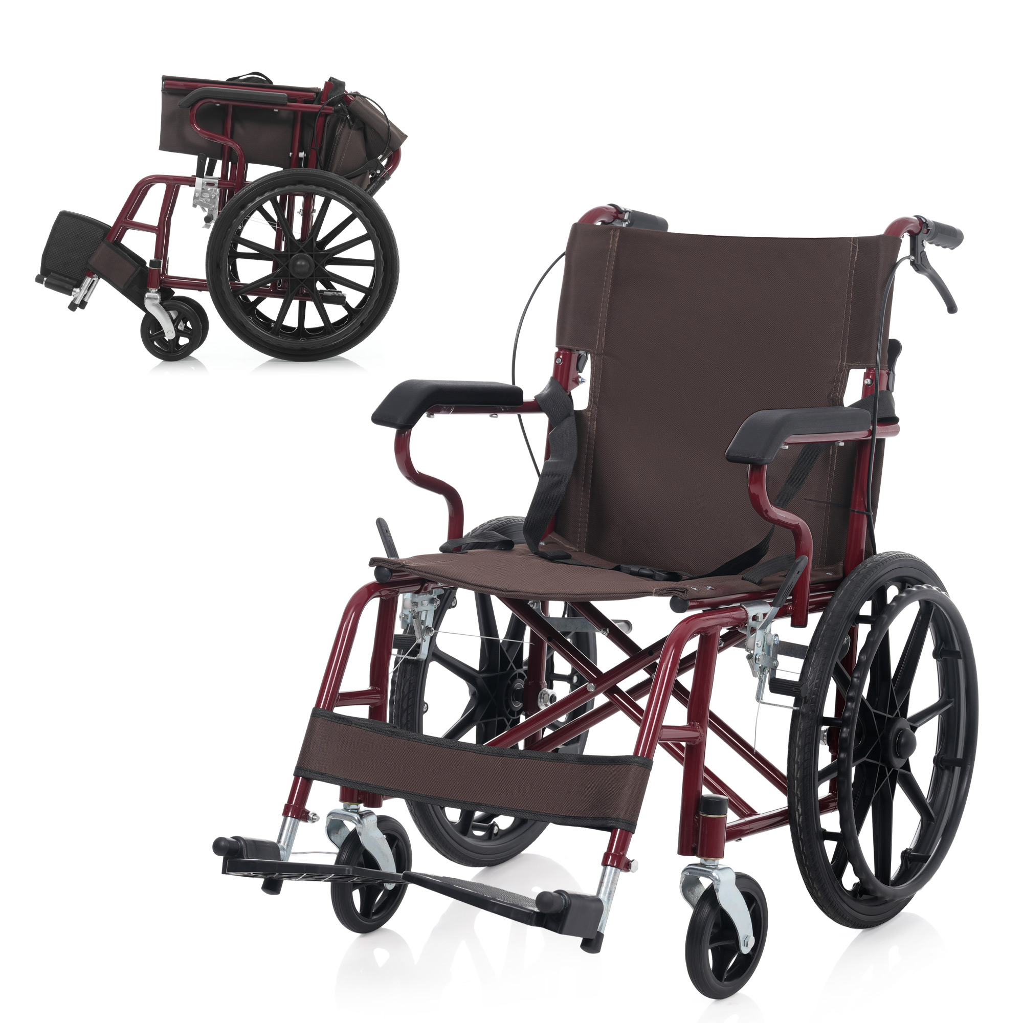 BTM 【5のつく日☆全品5%OFF】車椅子 軽量 コンパクト 折りたたみ