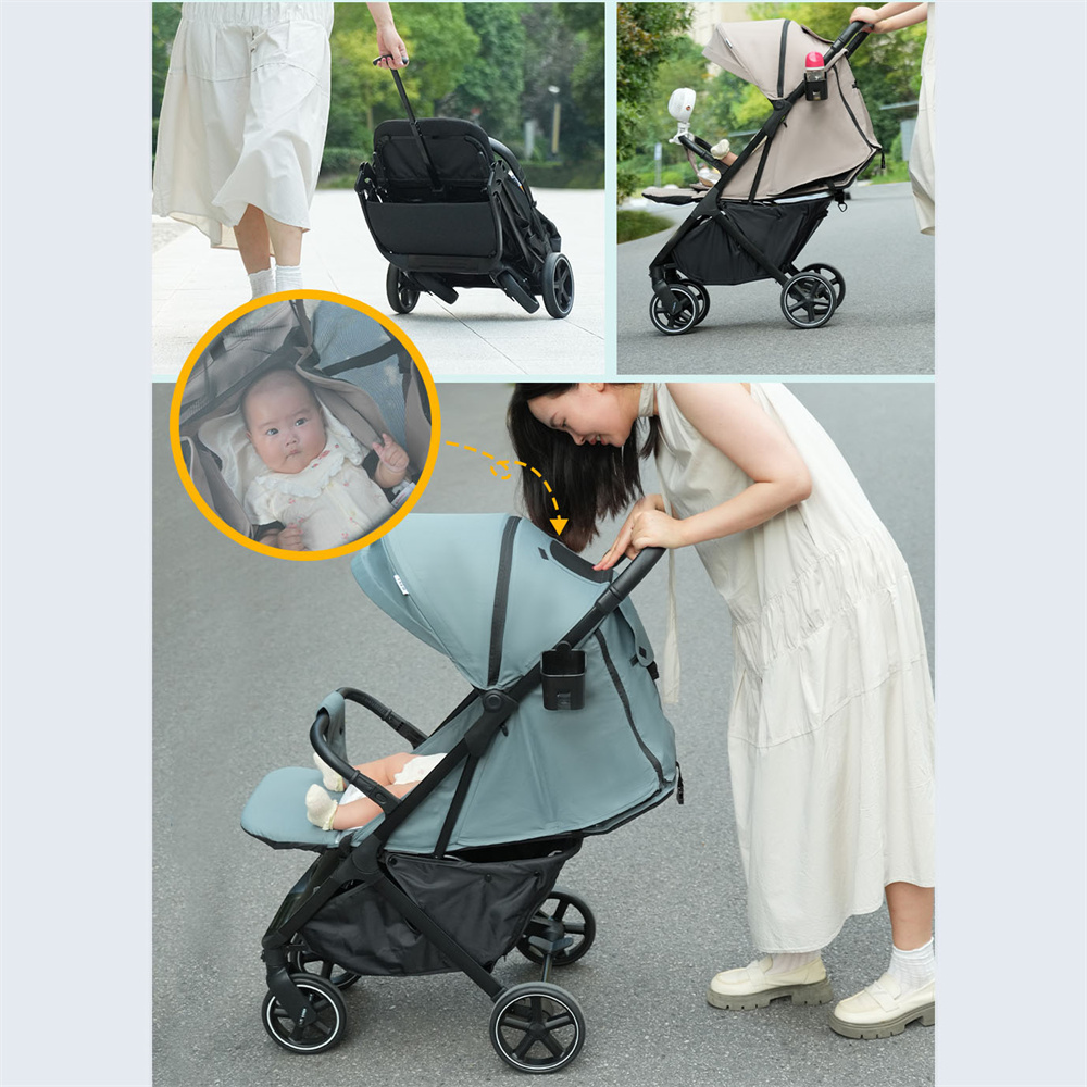 全品P5倍☆今夜20時〜4H限定！】ベビーカー 折りたたみ AB型 BTM