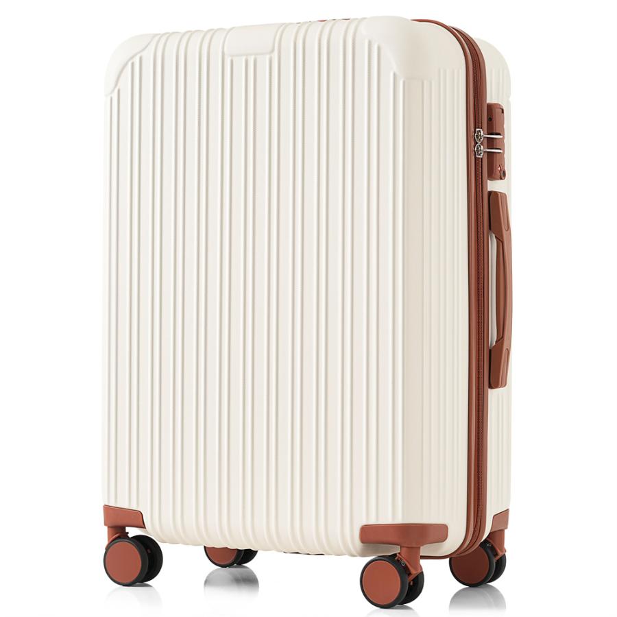 スーツケース  Mサイズ ストッパー付き TSAロック キャリーバッグ  キャリーケース 3-7日 中型 かわいい 超軽量  おしゃれ  1年間保証  suitcase  TANOBI｜busyman-jp｜05