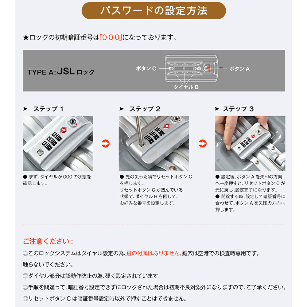 スーツケース Mサイズ 軽量 キャリーバッグ ストッパー付き キャリー