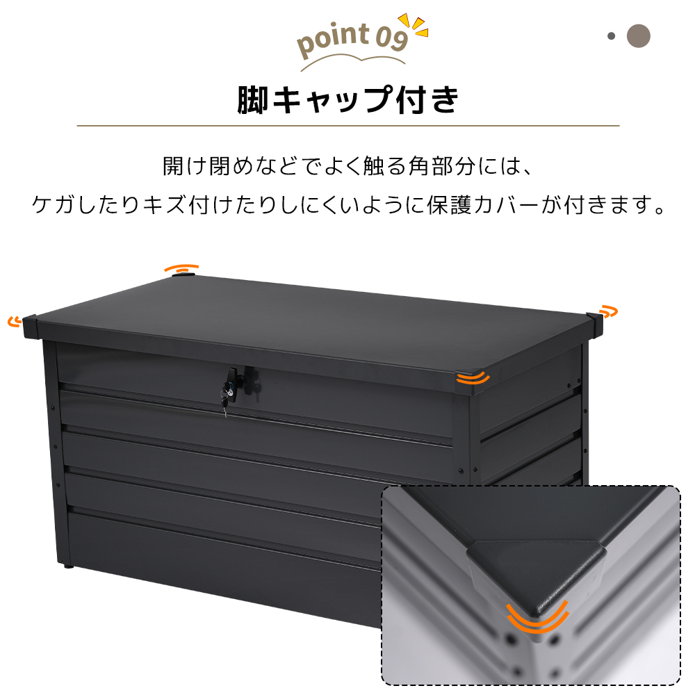 GW赤字価格！収納ボックス 小型 置き配 物置 屋外収納庫　BLACK Amazon | 物置 屋外 収納ボックス 収納庫 小型 置き配